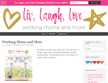 Tablet Screenshot of livlaughlove.com